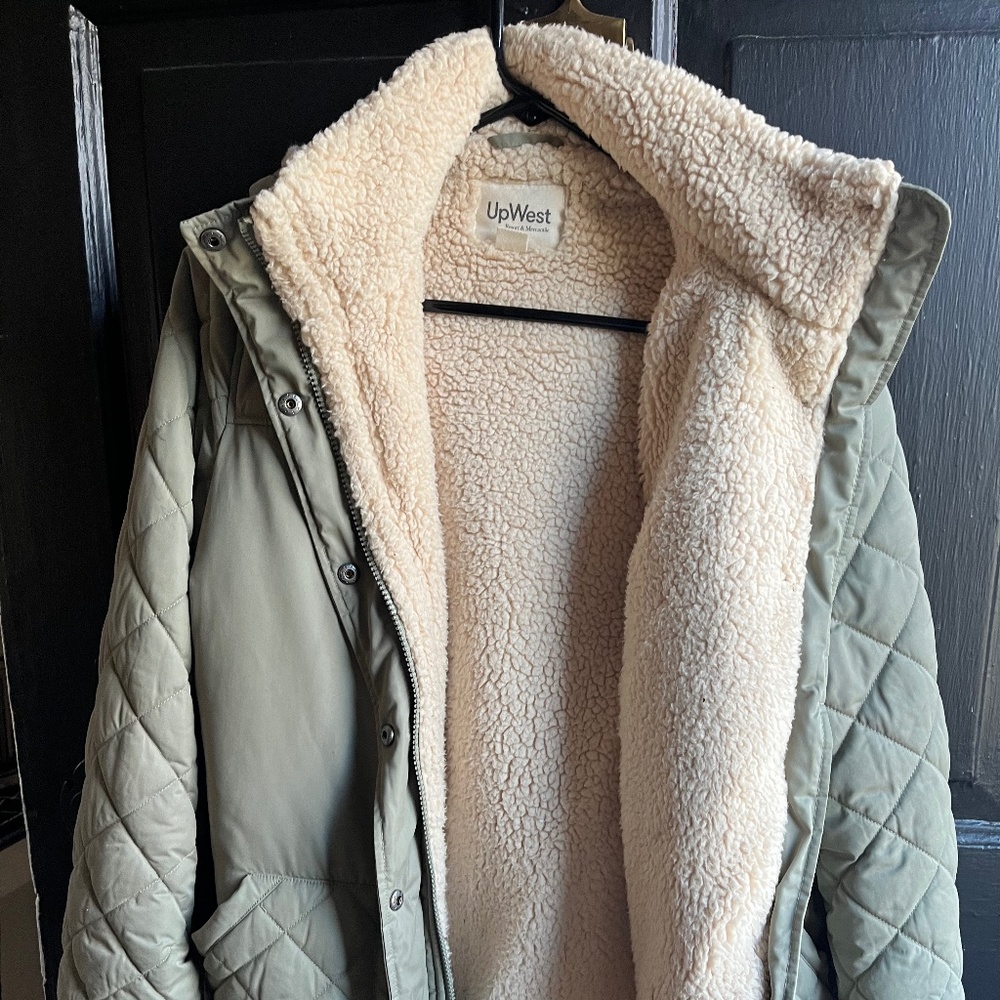 UpWest Fleece lined coat